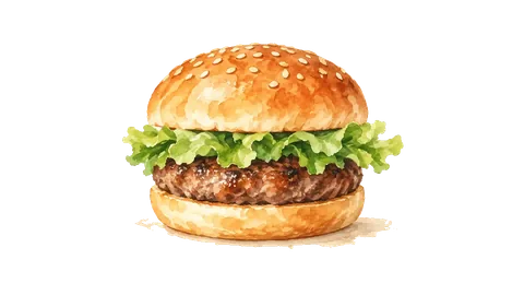 ハンバーガーのイメージ