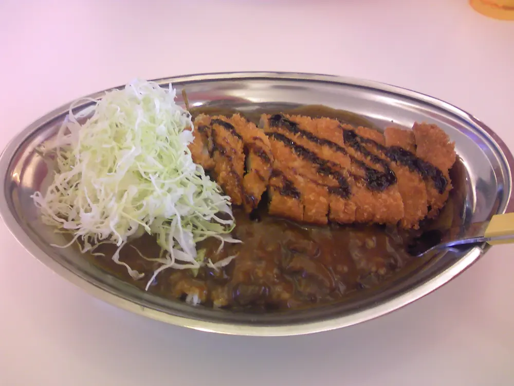 カレーのチャンピオンのカツカレー（2008年の参考写真）