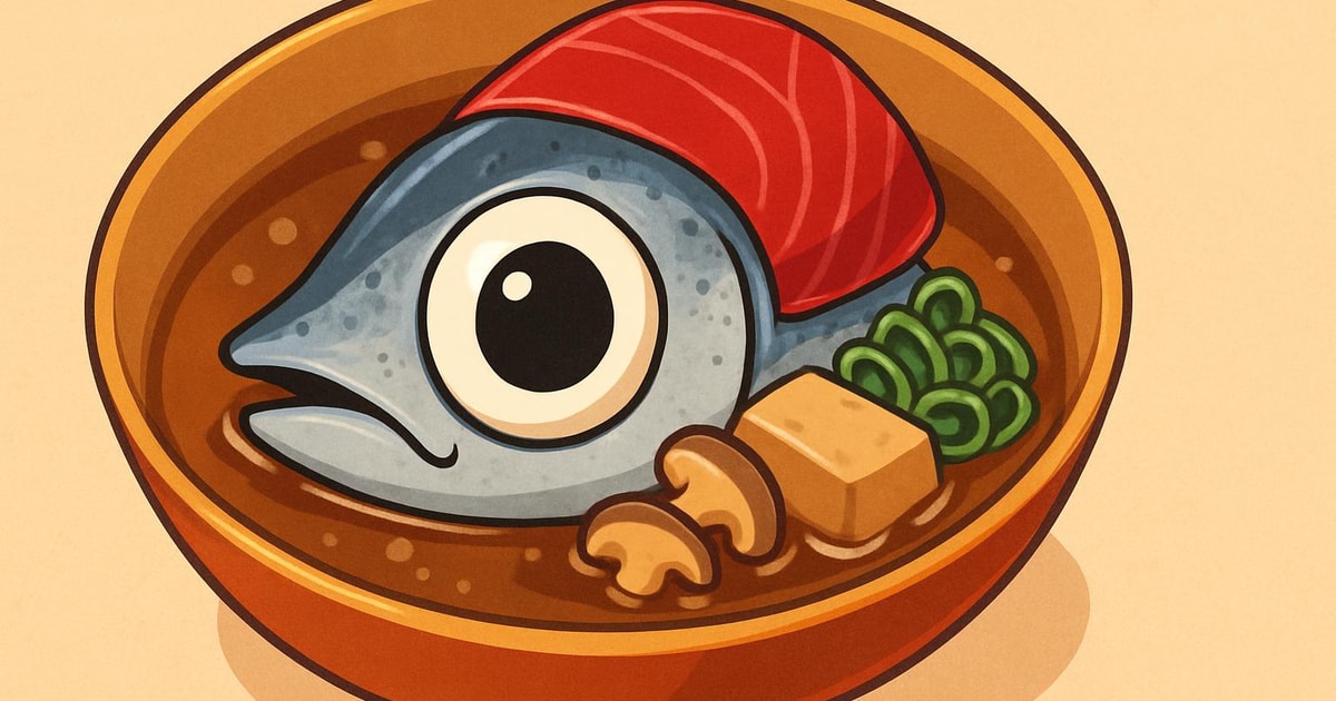 マグロの目のイラスト
